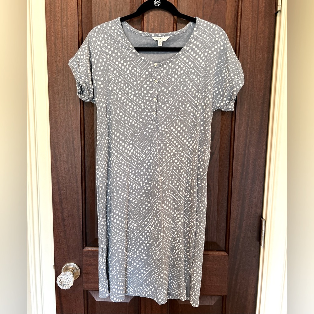 Lucky Brand Light Blue Shirt Dress in Small